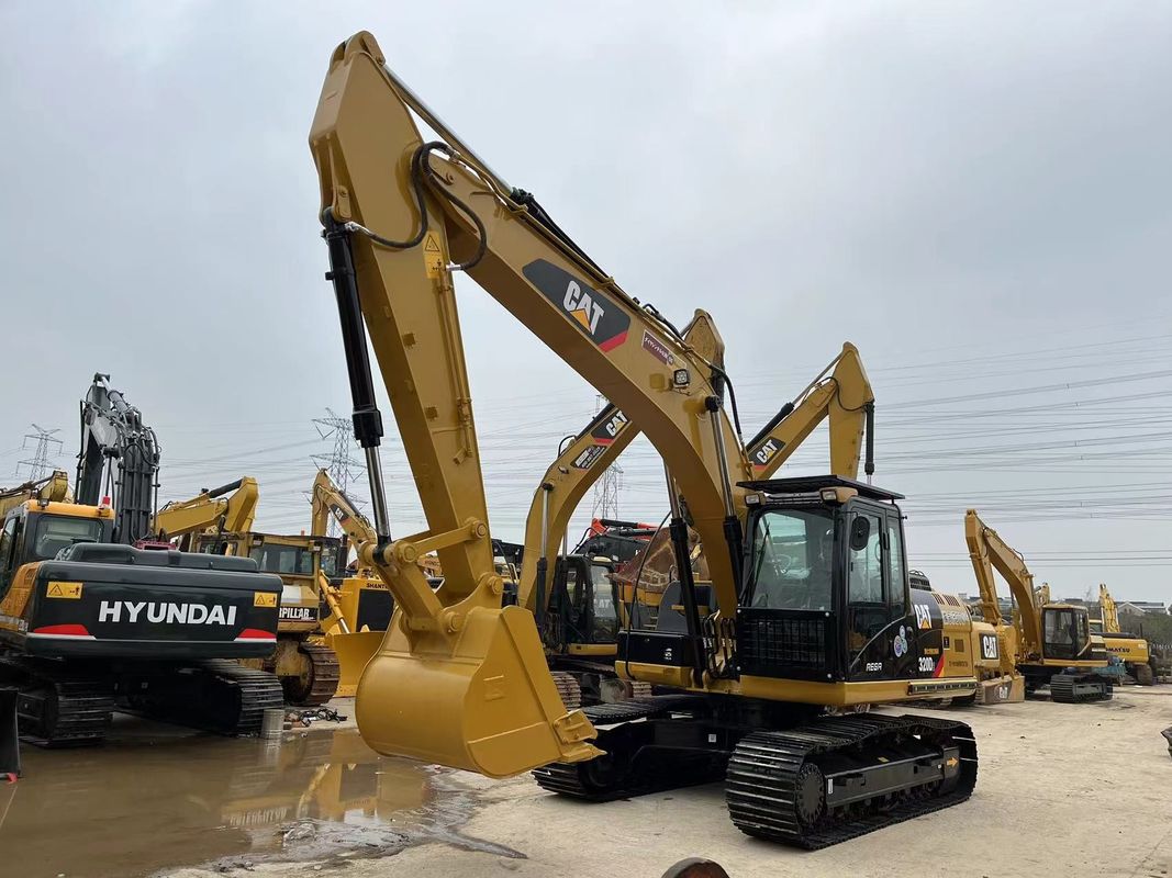 500-2000 giờ sử dụng Caterpillar 320D2 Excavator Không rò rỉ dầu