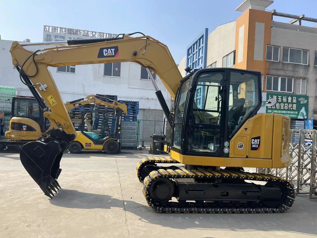 Sử dụng Caterpillar 307.5 Excavator 0,33 M3 Capacity Bucket For Construction Projects