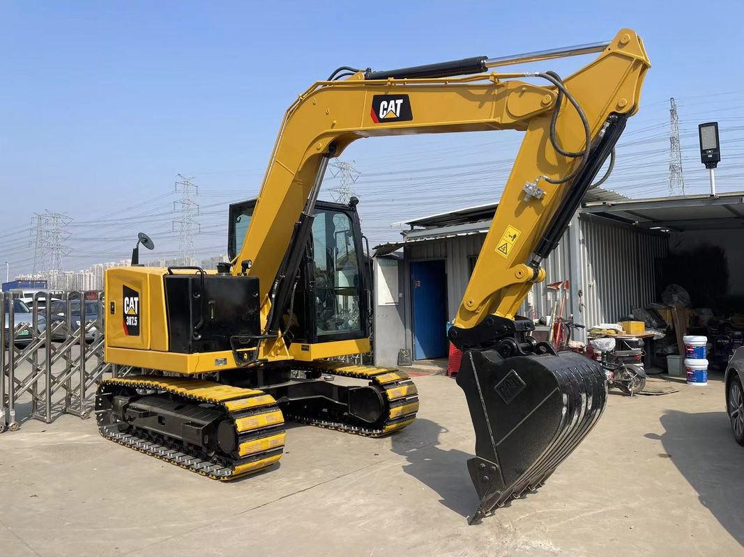 Sử dụng Caterpillar 307.5 Excavator 0,33 M3 Capacity Bucket For Construction Projects