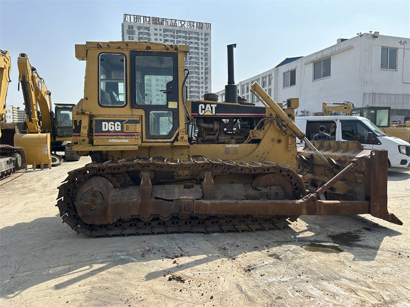 Chiếc máy kéo cũ nguyên bản CAT D6G Chiếc máy kéo cũ Caterpillar D3 D4 D7 trong tình trạng tốt