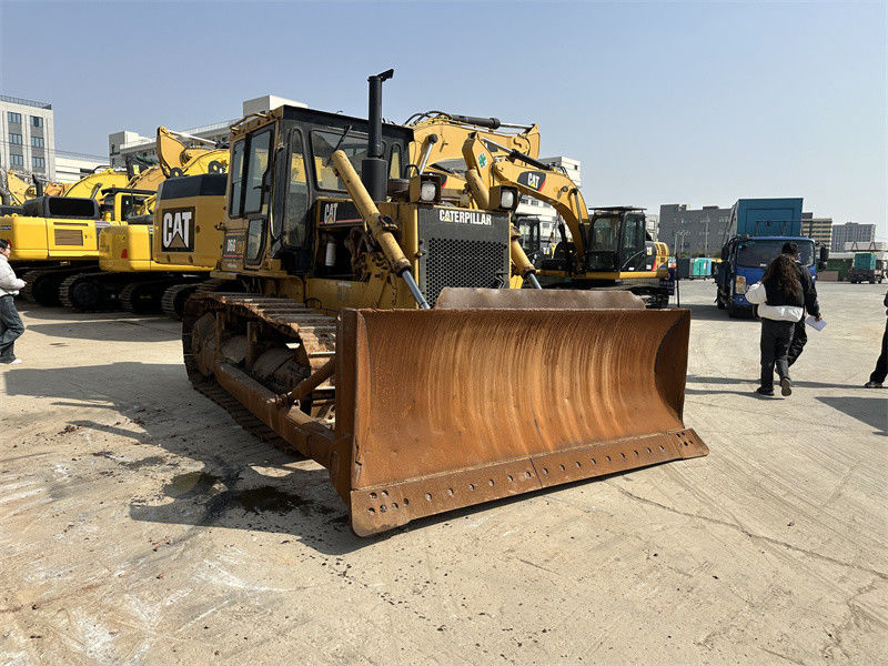 Chiếc máy kéo cũ nguyên bản CAT D6G Chiếc máy kéo cũ Caterpillar D3 D4 D7 trong tình trạng tốt