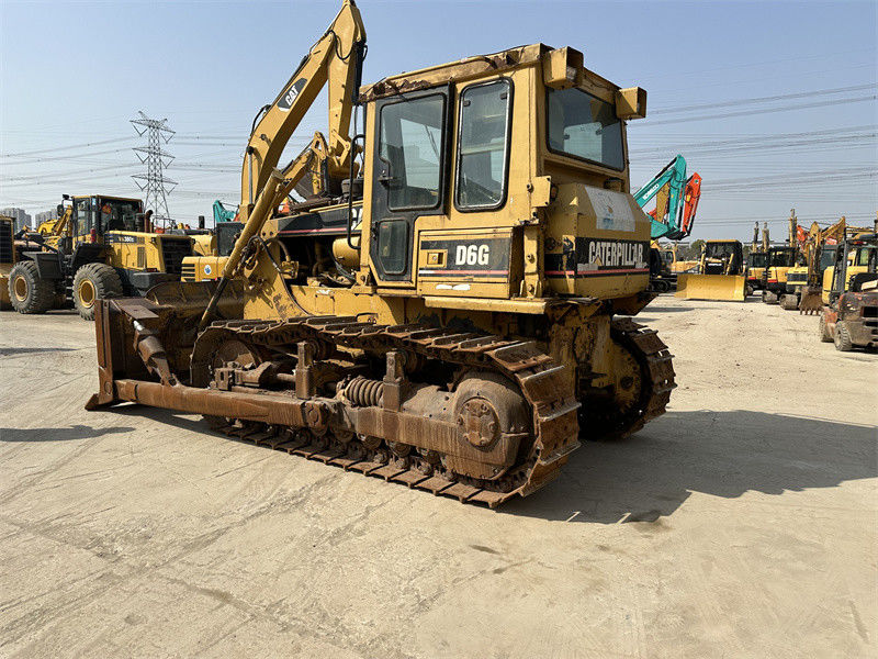 Chiếc máy kéo cũ nguyên bản CAT D6G Chiếc máy kéo cũ Caterpillar D3 D4 D7 trong tình trạng tốt