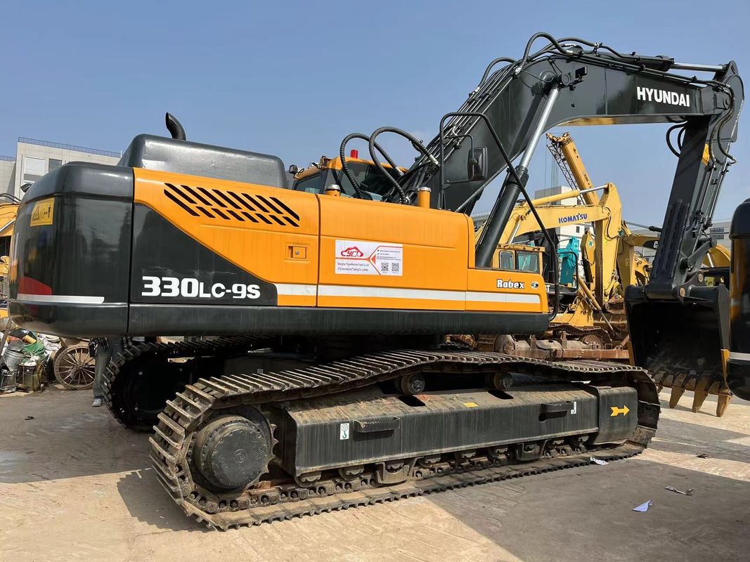 Hyundai 330lc-9s Excavator sử dụng 33 tấn Excavator kích thước lớn