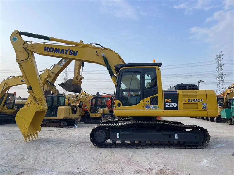 Chất lượng cao sử dụng máy đào Nhật Bản Komatsu PC220-8 máy đào PC200 PC220 PC240