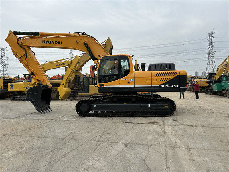30 tấn sử dụng Hyundai R305LC-9S Excavator Hàn Quốc sử dụng Hyundai 305 Mining Digger