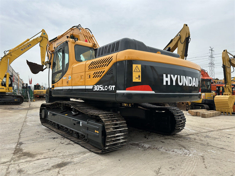 30 tấn sử dụng Hyundai R305LC-9S Excavator Hàn Quốc sử dụng Hyundai 305 Mining Digger