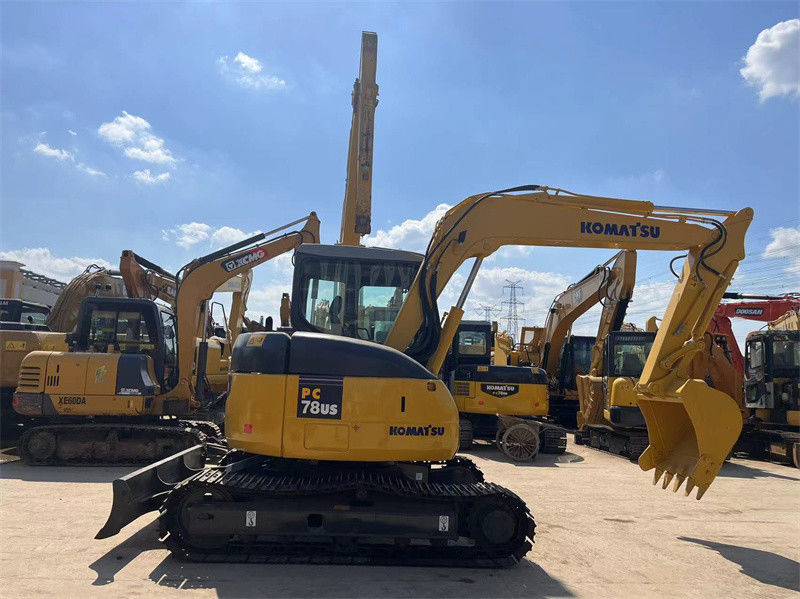 Bản gốc Nhật Bản sử dụng Komatsu PC78us Crawler Excavator PC78US-6 Mini Excavator