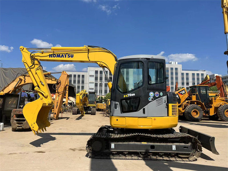 Bản gốc Nhật Bản sử dụng Komatsu PC78us Crawler Excavator PC78US-6 Mini Excavator