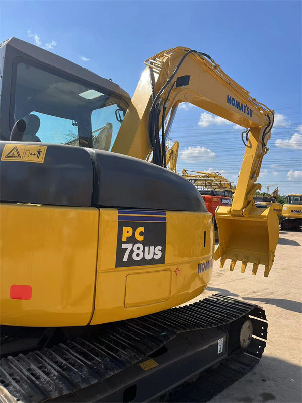Bản gốc Nhật Bản sử dụng Komatsu PC78us Crawler Excavator PC78US-6 Mini Excavator