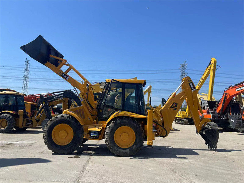 Nguồn gốc Hoa Kỳ JCB 4CX Backhoe Loader sử dụng JCB 4CX Wheel Backhoe Loader