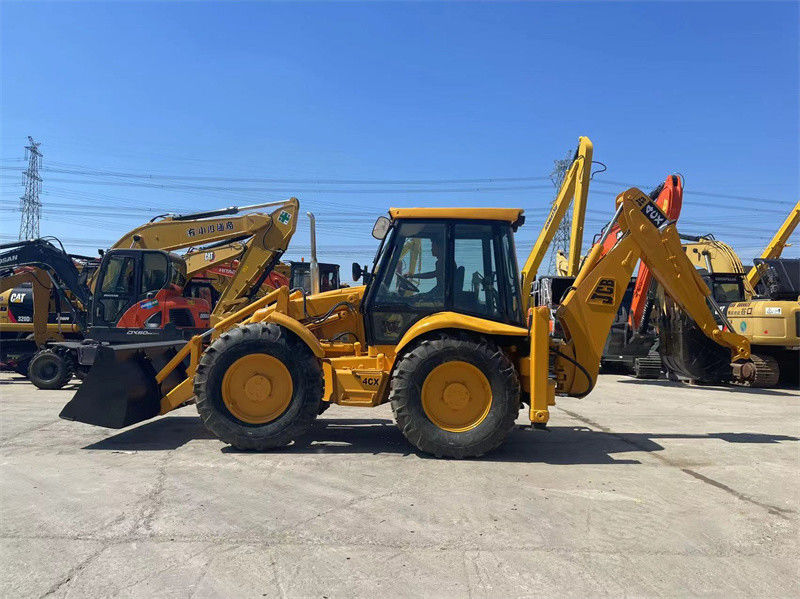 Nguồn gốc Hoa Kỳ JCB 4CX Backhoe Loader sử dụng JCB 4CX Wheel Backhoe Loader