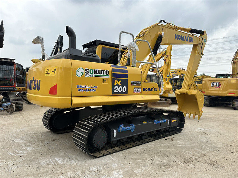Komatsu PC200-8 Xử dụng máy đào Nhật Bản Tình trạng tuyệt vời Máy đào thủy lực cỡ trung bình