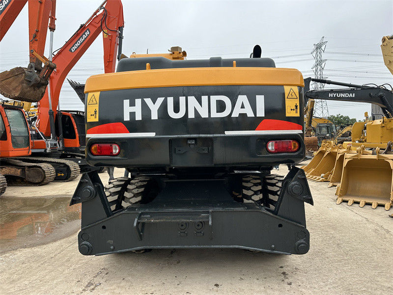 cải tạo Hyundai R210W-9 Xe khoan bánh xe sử dụng Hyundai 21 Ton 210 Xe khoan bánh xe