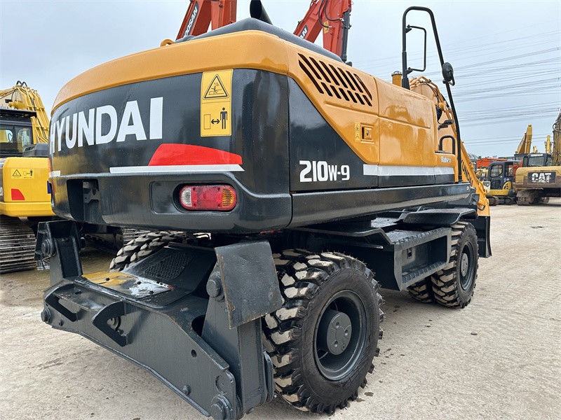cải tạo Hyundai R210W-9 Xe khoan bánh xe sử dụng Hyundai 21 Ton 210 Xe khoan bánh xe