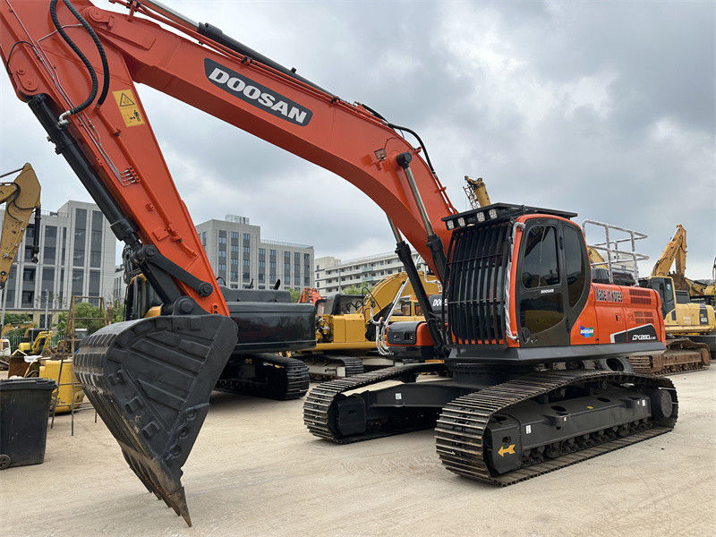 180 kW động cơ Doosan DX260 Excavators sử dụng với 1,2 M3 dung lượng xô