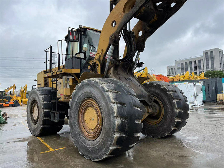 Màu gốc CAT 986H Loader bánh trước Động cơ mạnh mẽ C15