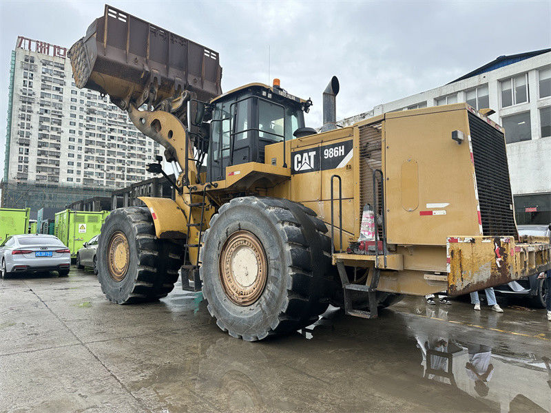 Đồ tải bánh xe nguyên bản CAT 986H Caterpillar CAT 986 Loader đầu tiên lớn