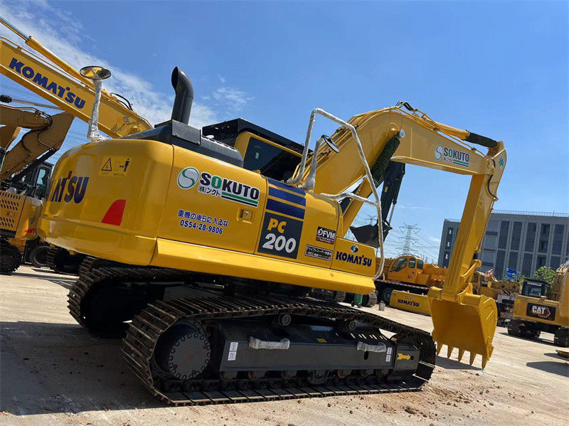 Giá rẻ 20 tấn Nhật Bản sử dụng máy đào Komatsu PC200-8 Crawler Excavator PC200 PC220