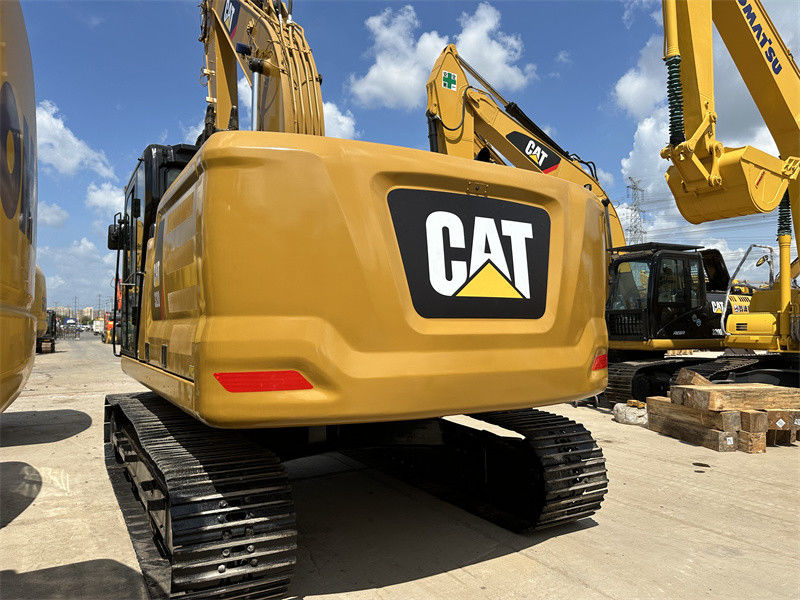 Sử dụng CAT 320 Excavator 6 xi lanh C7.1 động cơ cũ Caterpillar 320 đào