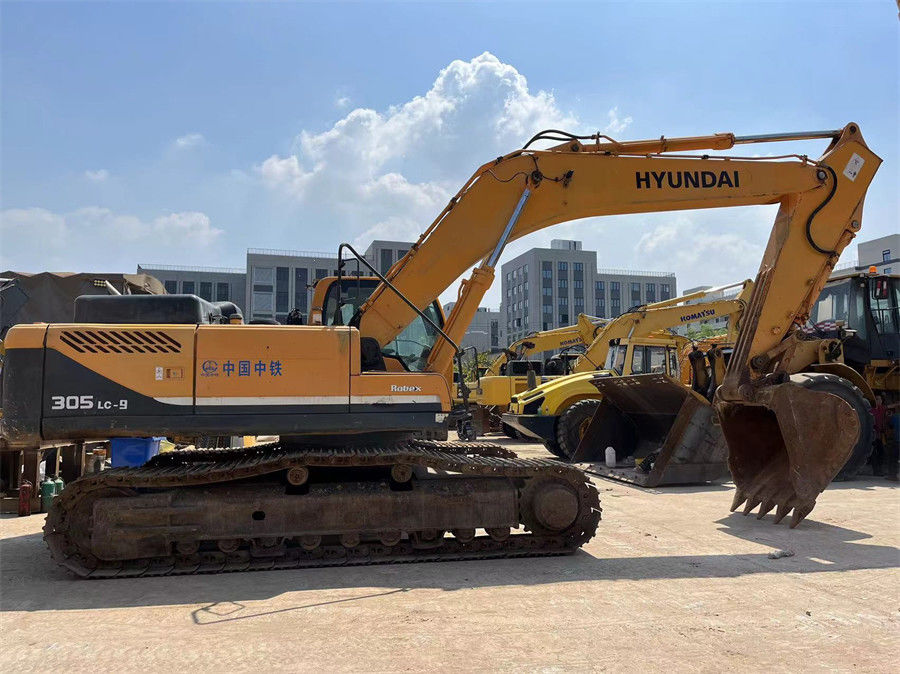 30Tons mạnh mẽ màu sắc ban đầu Hyundai R305LC Excavator Heavy Duty