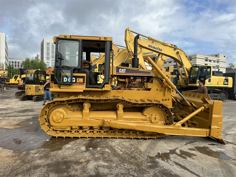 Sơn lại máy kéo CAT D6G sử dụng máy kéo Caterpillar D3C D5B D6 sử dụng trong tình trạng tốt