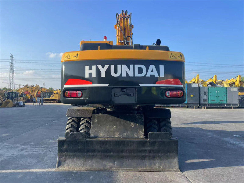 20 tấn Hàn Quốc Được sử dụng Hyundai R210W-9 Wheel Excavator Hyundai 210 Wheel Excavator