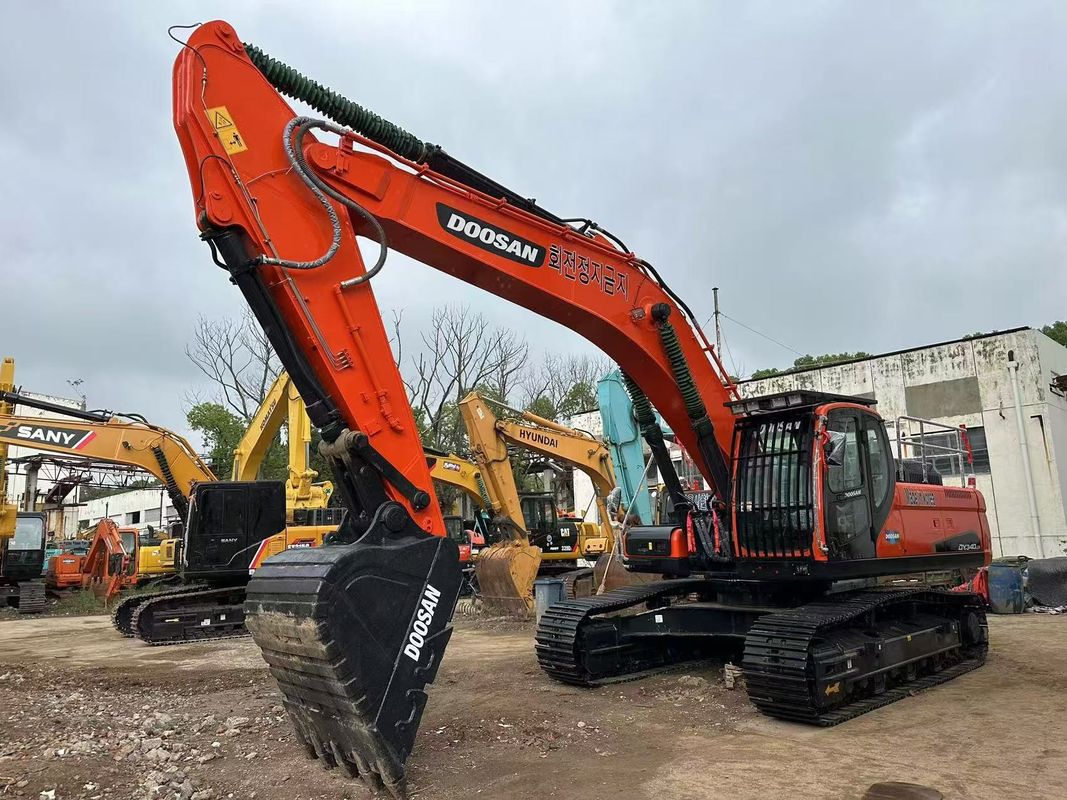 34 tấn sử dụng Doosan DX340LCA Excavator tay hai Doosan DX340 Crawler Excavator