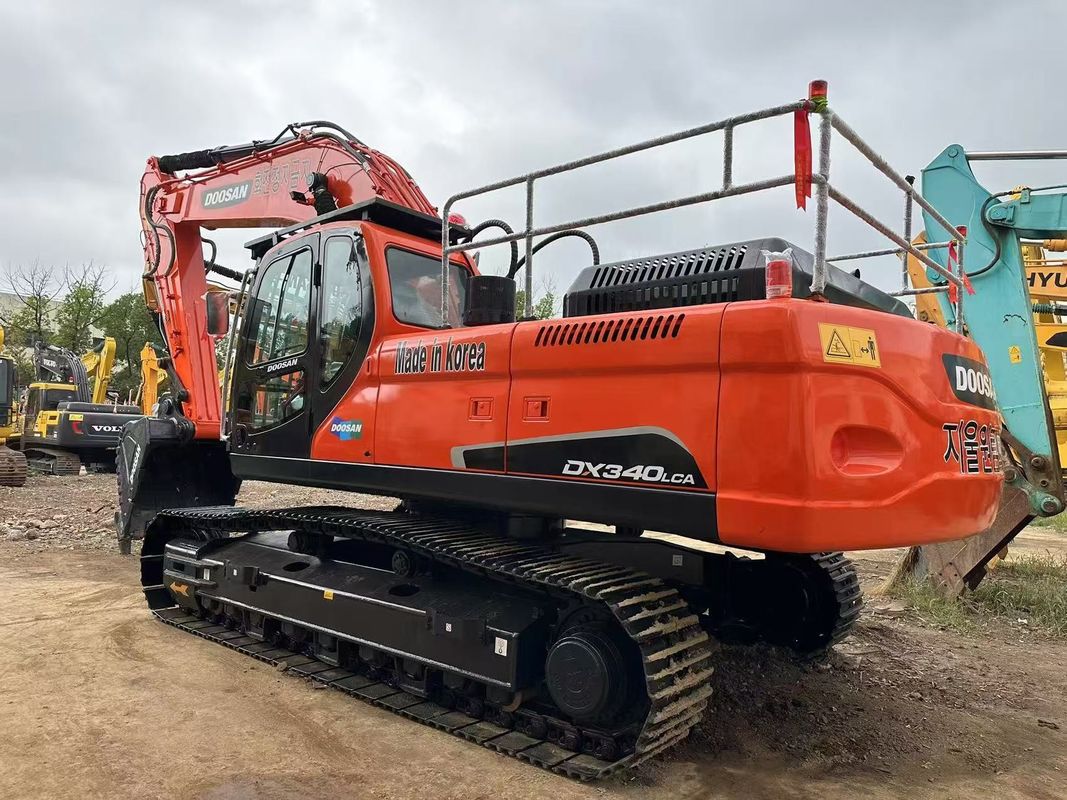34 tấn sử dụng Doosan DX340LCA Excavator tay hai Doosan DX340 Crawler Excavator