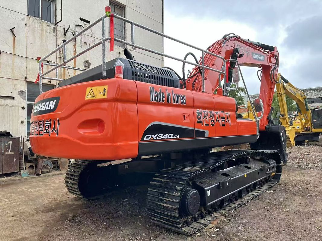 34 tấn sử dụng Doosan DX340LCA Excavator tay hai Doosan DX340 Crawler Excavator