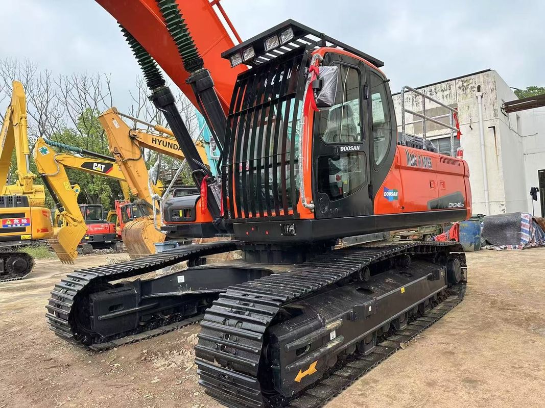 34 tấn sử dụng Doosan DX340LCA Excavator tay hai Doosan DX340 Crawler Excavator
