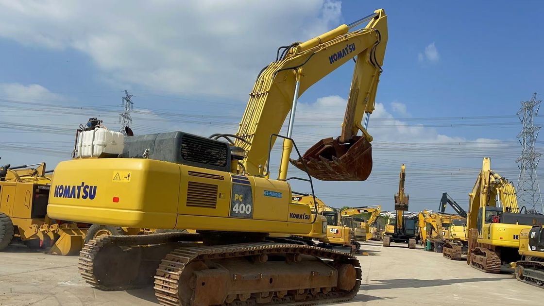 Nhật Bản gốc sử dụng Komatsu PC400-8 máy đào lớn 40 tấn Komatsu PC400 thợ đào