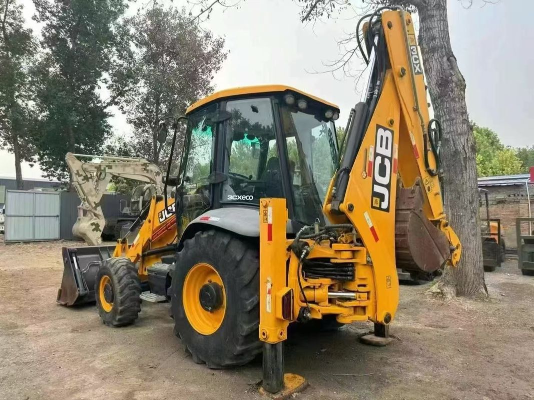 JCB 3CX Backhoe Loader đã qua sử dụng với cánh tay mở rộng xô chia