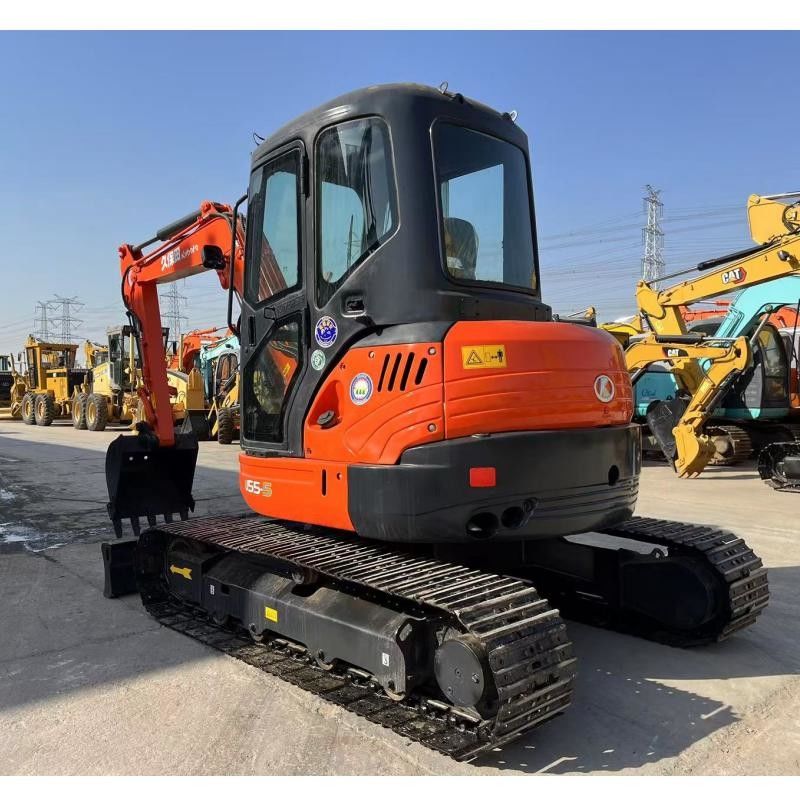 Kubota KX155 Nhật Bản Excavator 36.5 KN Bucket Digging Force cho Xây dựng
