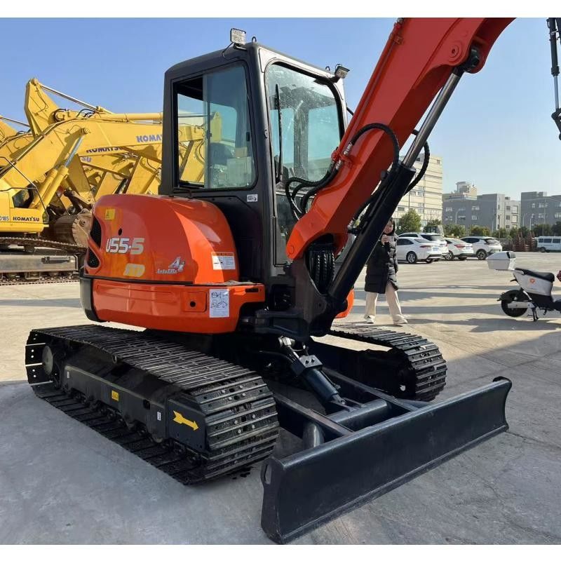 Kubota KX155 Nhật Bản Excavator 36.5 KN Bucket Digging Force cho Xây dựng