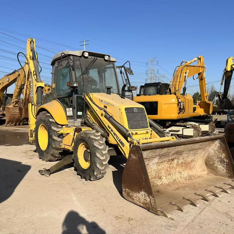 Màu nguyên bản New Holland LB85 Backhoe Loader 4 Wheel Drive trong tình trạng tốt