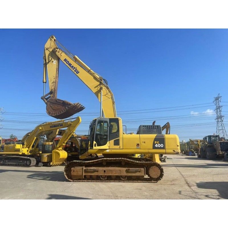 Máy đào Komatsu PC400 cũ 270 KW Sức mạnh động cơ cho xây dựng hạng nặng