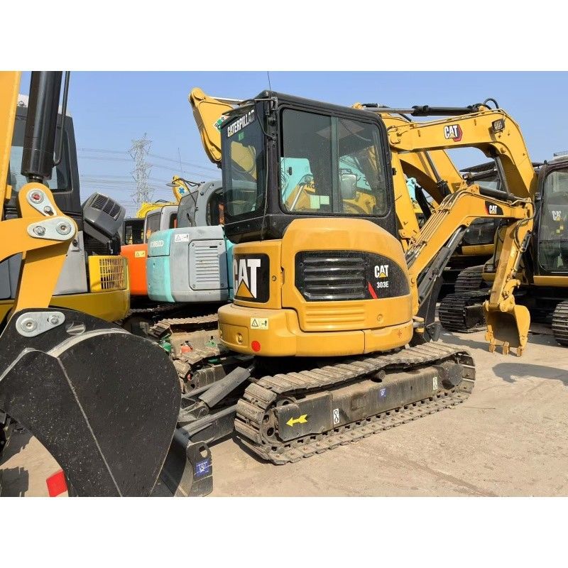 Máy đào nhỏ CAT 303E đã qua sử dụng cho các công trường xây dựng nhỏ và không gian hẹp
