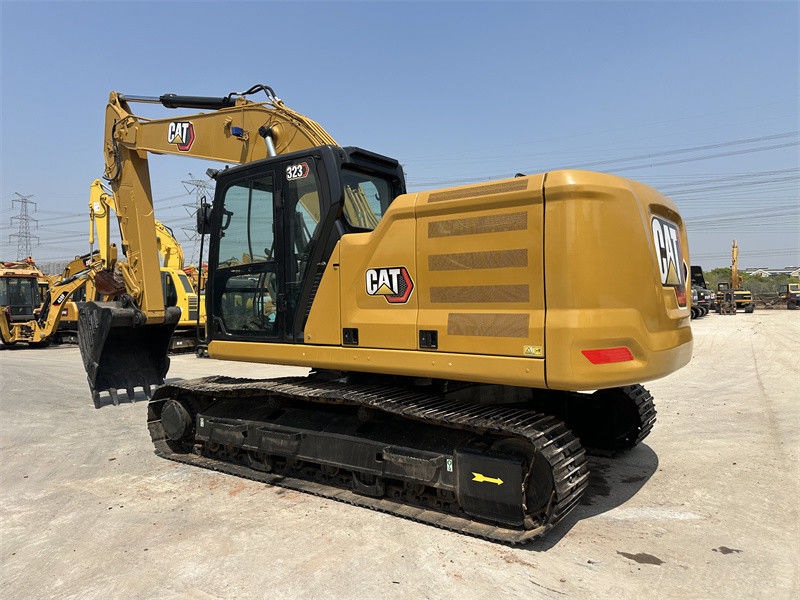 Máy đào CAT 323 cũ với động cơ C7.1 Máy đào Caterpillar cũ năm 2018