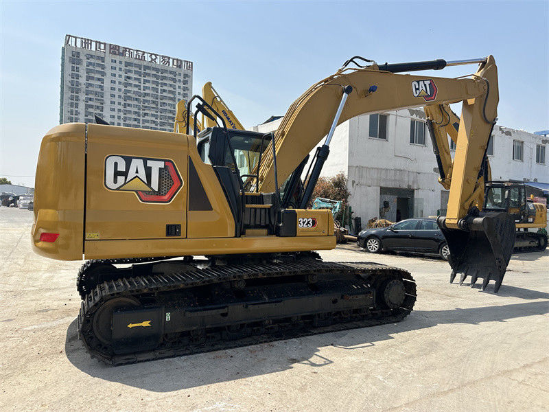 Máy đào CAT 323 cũ với động cơ C7.1 Máy đào Caterpillar cũ năm 2018