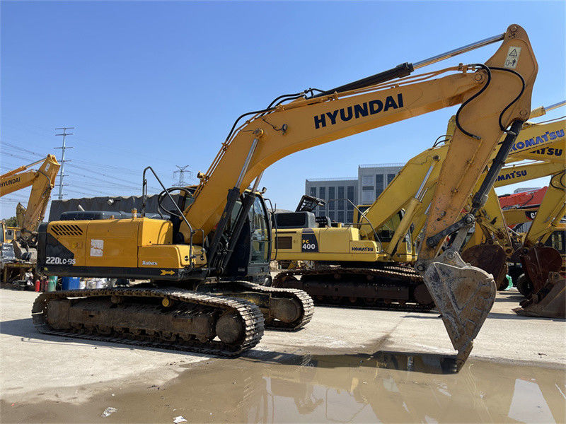 Sơn gốc Hàn Quốc sử dụng Hyundai R220LC-9S Excavator Hyundai 220 Crawler Digger
