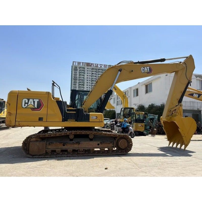 Máy đào Caterpillar 330GC gốc với động cơ CAT C7.1 cho xây dựng