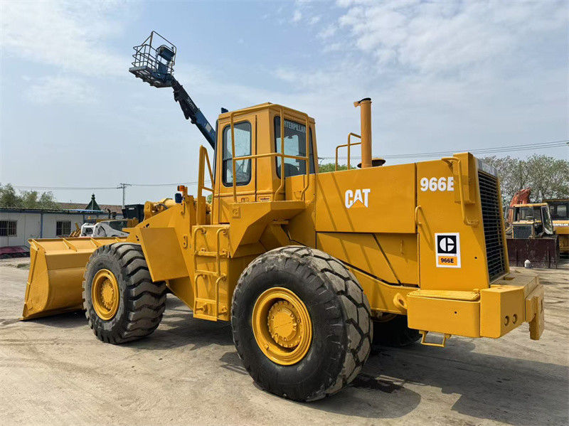 Đồ tải bánh xe nguyên bản CAT 966E Caterpillar CAT 966 Đồ tải phía trước sẵn sàng để vận chuyển