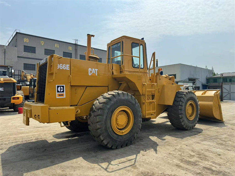 Đồ tải bánh xe nguyên bản CAT 966E Caterpillar CAT 966 Đồ tải phía trước sẵn sàng để vận chuyển
