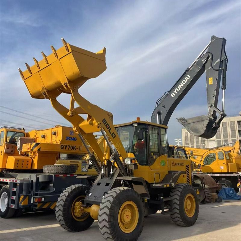 Trung Quốc thương hiệu SDLG LG936L sử dụng bánh xe tải đầu cuối tải sẵn sàng để vận chuyển