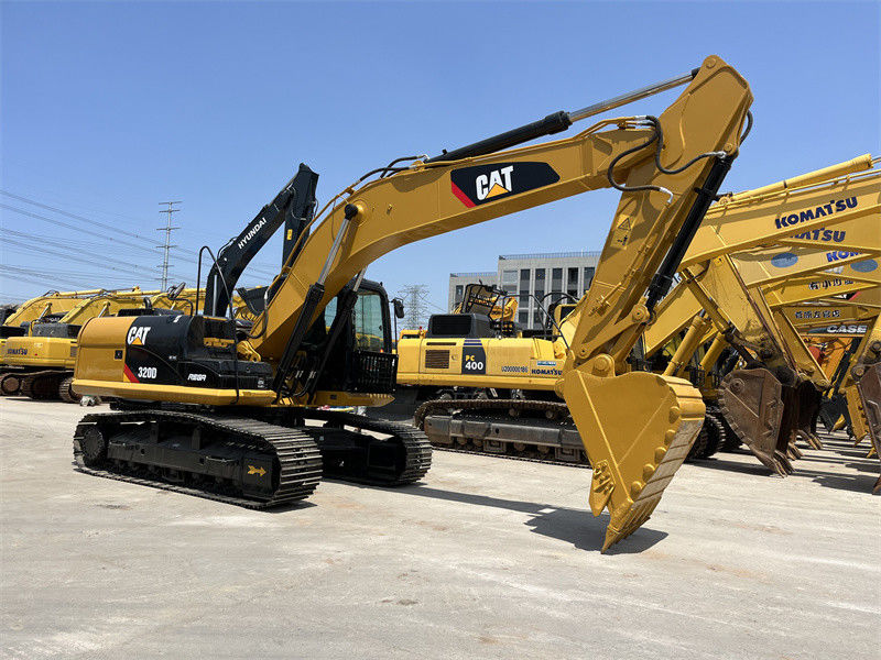 Tình trạng tốt 20 tấn máy đào trung bình sử dụng sâu 320d máy đào để bán
