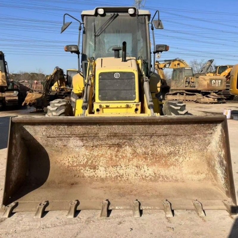 Màu nguyên bản New Holland Loader Backhoe LB85 Máy kéo công nghiệp