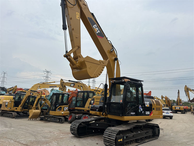 Máy xúc đã qua sử dụng 25 tấn Cat 325D Máy xúc xích Caterpillar CAT 320 325 330 đã qua sử dụng