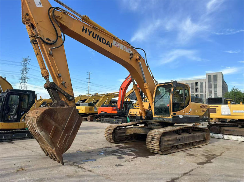 33 tấn nguyên bản sử dụng Hyundai 330LC-9S Excavator tay hai Hyundai R330 Digger