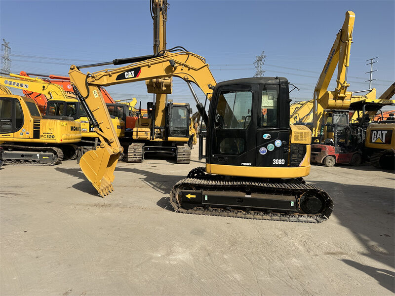 Máy xúc mini Caterpillar 308D đã qua sử dụng, 8 tấn, máy xúc Cat để bán