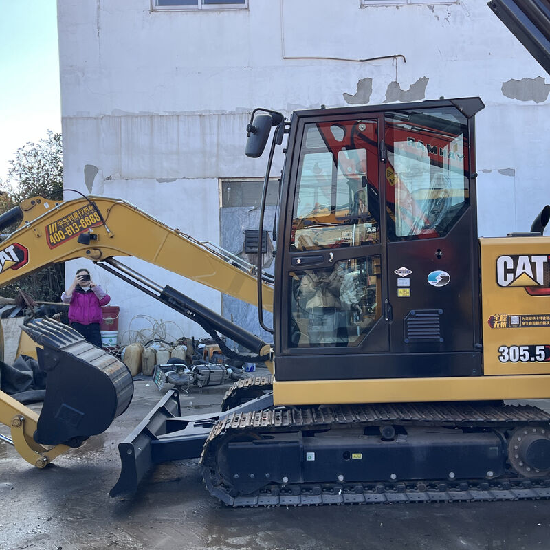 Máy xúc mini CAT 305 5E 2024 Chỉ 5,2 Giờ Như Mới Siêu Ít Giờ Máy đào nhỏ gọn